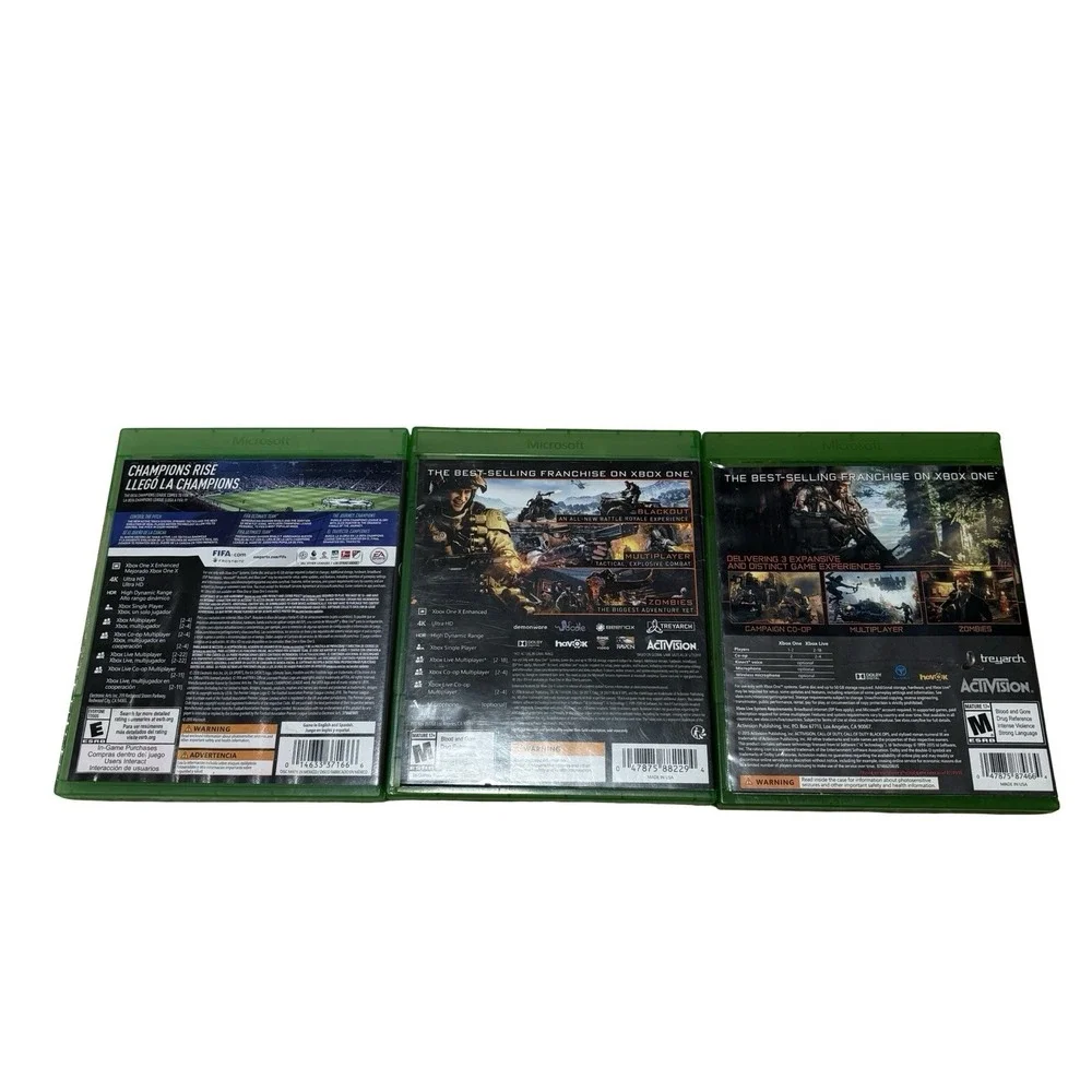 Microsoft Xbox One Game Bundle: Call of Duty: Black Ops 3 & 4 - Fifa 19